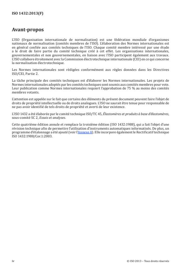 ISO 1432:2013 ISO 1432:2013 - Caoutchouc vulcanisé ou thermoplastique -- Détermination de la rigidité à basse température (Essai Gehman) - Page 4 preview