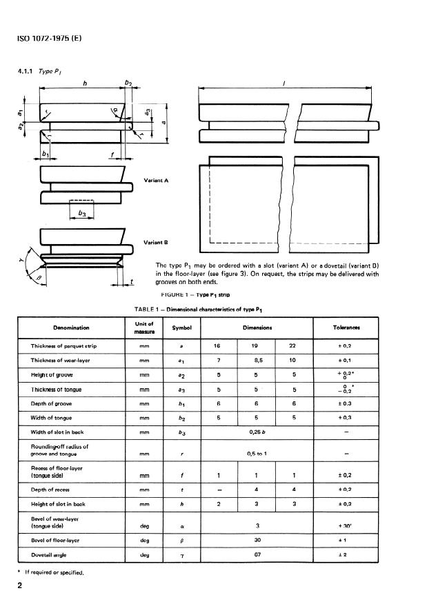 ISO 1072:1975 ISO 1072:1975 - Solid wood parquet -- General characteristics - Page 4 preview