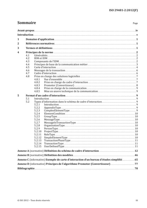 ISO 29481-2:2012 - Modeles des informations de la construction -- Protocole d’échange d’informations