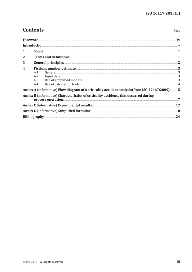 ISO 16117:2013 - Nuclear criticality safety — Estimation of the number of fissions of a postulated criticality accident
Released:9/25/2013