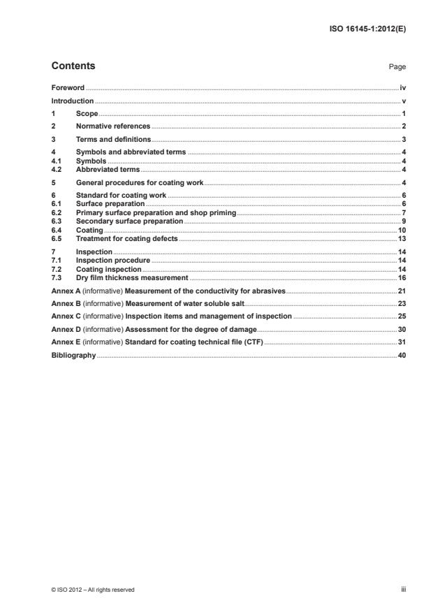 ISO 16145-1:2012 - Ships and marine technology -- Protective coatings and inspection method