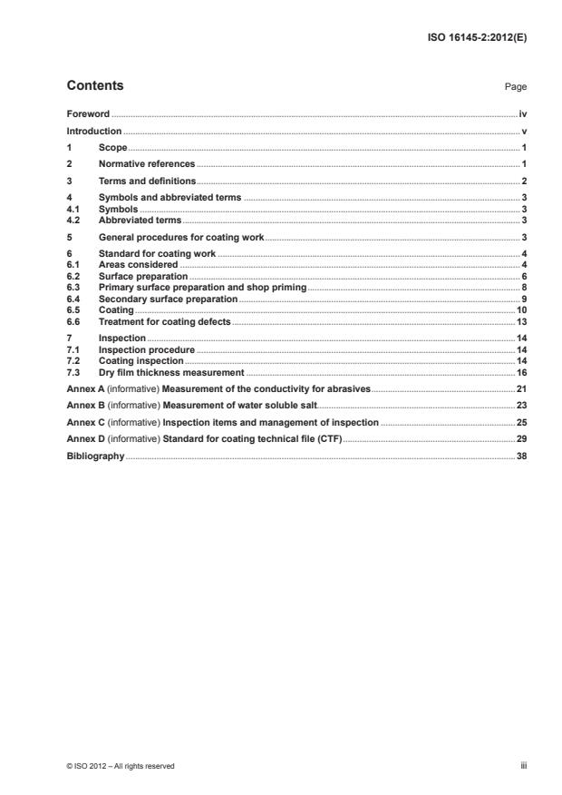 ISO 16145-2:2012 - Ships and marine technology -- Protective coatings and inspection method