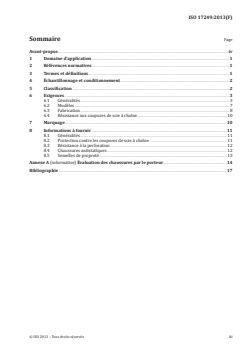 ISO 17249:2013 - Chaussures de sécurité résistantes aux coupures de scie à chaîne
Released:29. 10. 2013 - Page 3 preview