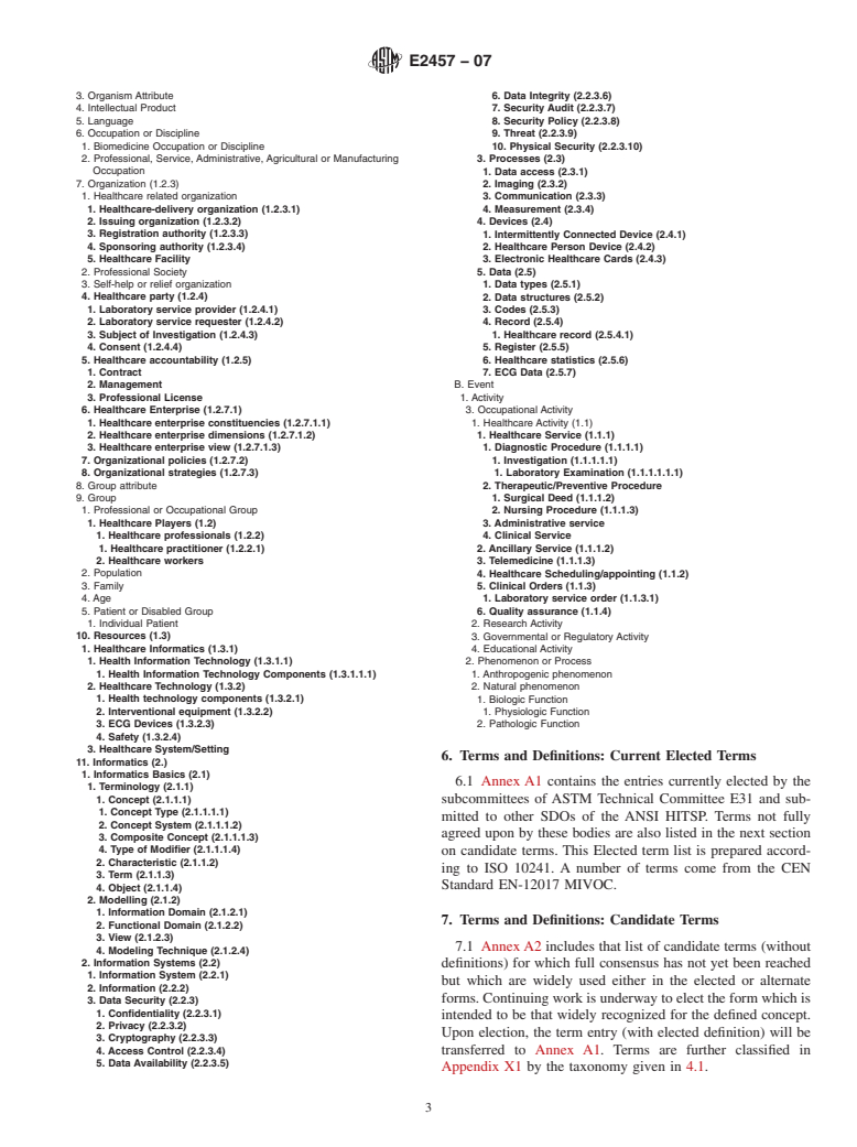 ASTM E2457-07 - Standard Terminology for Healthcare Informatics