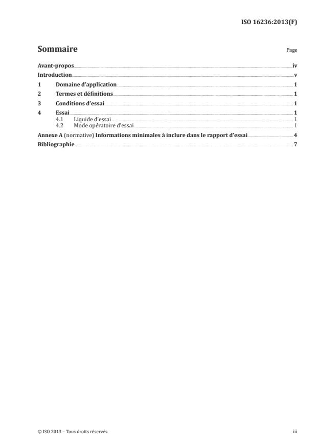 ISO 16236:2013 - Matériel de protection des cultures -- Méthodes d'essai pour l'évaluation du volume vidangeable
