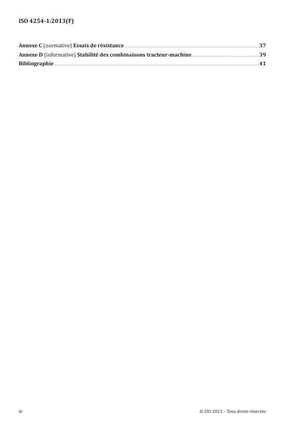 ISO 4254-1:2013 ISO 4254-1:2013 - Matériel agricole -- Sécurité - Page 4 preview