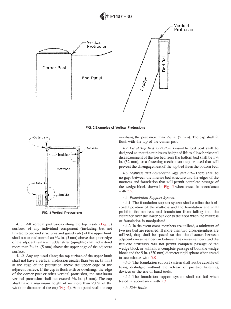 ASTM F1427-07 - Standard Consumer Safety Specification for Bunk Beds