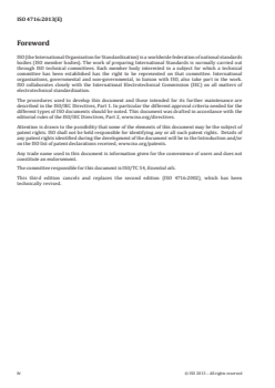 ISO 4716:2013 - Essential oil of vetiver [Chrysopogon zizanioides (L.) Roberty, syn. Vetiveria zizanioides (L.) Nash]
Released:7/29/2013 - Page 4 preview