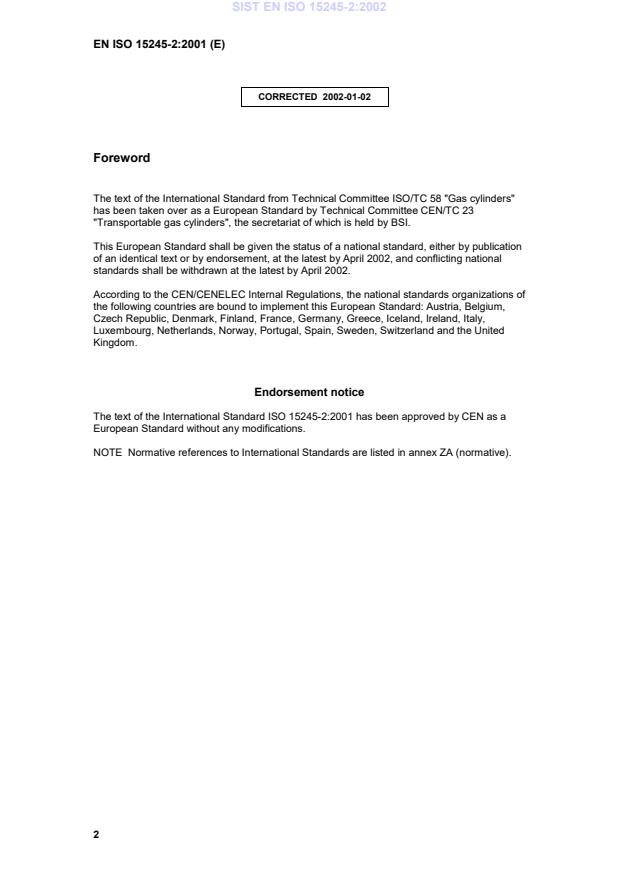 SIST EN ISO 15245-2:2002 SIST EN ISO 15245-2:2002 - Page 4 preview