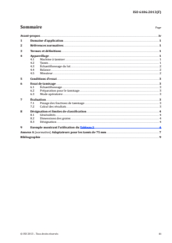 ISO 6106:2013 ISO 6106:2013 - Produits abrasifs — Vérification de la dimension des grains de superabrasifs
Released:4/5/2013 - Page 3 preview