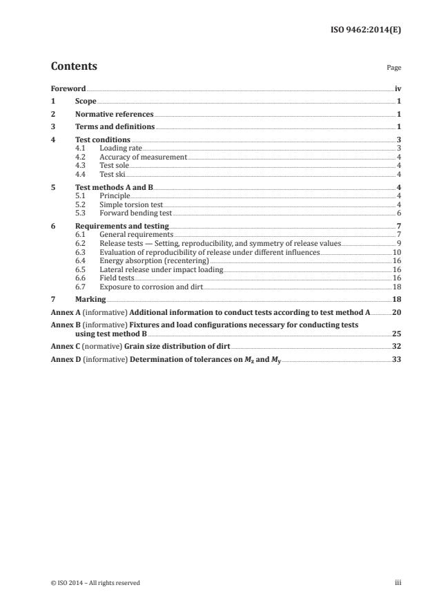 ISO 9462:2014 - Alpine ski-bindings -- Requirements and test methods