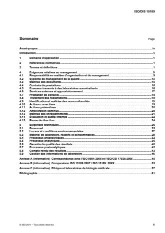 ISO 15189:2012 - Laboratoires de biologie médicale -- Exigences concernant la qualité et la compétence