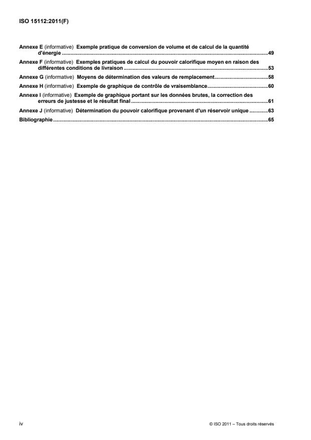 ISO 15112:2011 ISO 15112:2011 - Gaz naturel -- Détermination de l'énergie - Page 4 preview
