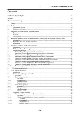 ETSI GS NFV-IFA 006 V3.2.1 (2019-04) - Network Functions Virtualisation (NFV) Release 3; Management and Orchestration; Vi-Vnfm reference point - Interface and Information Model Specification