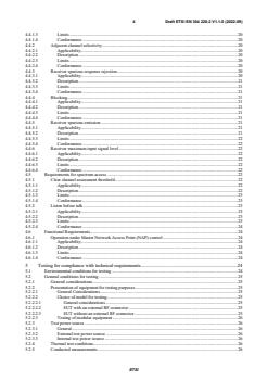ETSI EN 304 220-2 V1.1.0 (2022-09) - Wideband data transmission SRD operating in the frequency range 25 MHz to 1 000 MHz; Harmonised Standard for access to radio spectrum; Part 2: Wideband data transmission devices: terminal node operating in designated bands - Page 4 preview