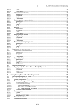 Final draft ETSI EN 304 220-2 V1.2.0 (2024-06) - Wideband data transmission SRD; Harmonised Standard for access to radio spectrum; Part 2: Wideband data transmission devices: terminal node operating in the frequency bands 863 MHz to 868 MHz and 915,8 MHz to 919,4 MHz - Page 4 preview