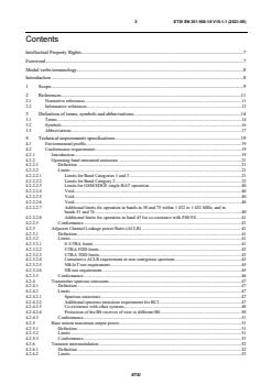 SIST EN 301 908-18 V15.1.1:2021 ETSI EN 301 908-18 V15.1.1 (2021-09) - IMT cellular networks; Harmonised Standard for access to radio spectrum; Part 18: E-UTRA, UTRA and GSM/EDGE Multi-Standard Radio (MSR) Base Station (BS) Release 15 - Page 3 preview
