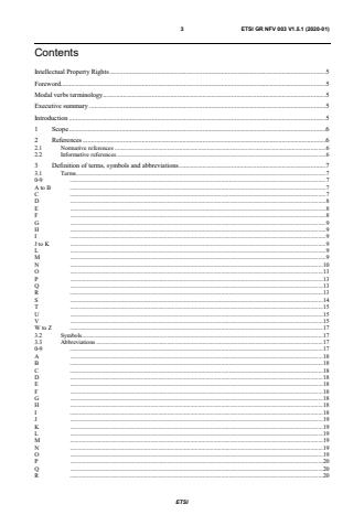 ETSI GR NFV 003 V1.5.1 (2020-01) - Network Functions Virtualisation (NFV); Terminology for Main Concepts in NFV