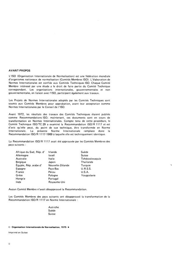 ISO 1117:1975 ISO 1117:1975 - Produits abrasifs agglomérés -- Dimensions des meules (Deuxieme partie) - Page 2 preview