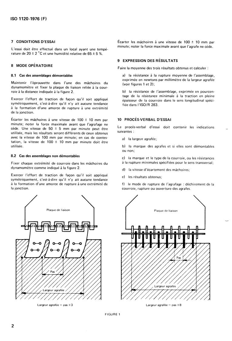 ISO 1120:1976 ISO 1120:1976 - Conveyor belts — Determination of strength of mechanical fastenings — Static test method
Released:7/1/1976 - Page 4 preview
