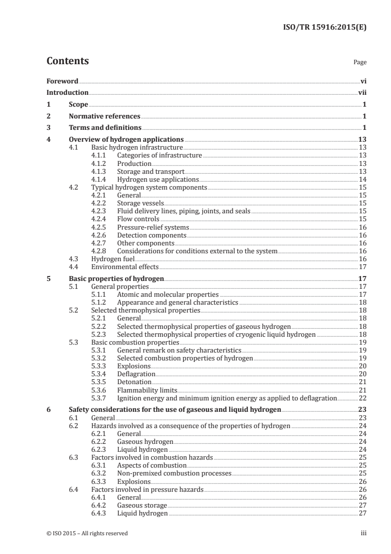 ISO/TR 15916:2015 - Basic considerations for the safety of hydrogen systems
Released:12/3/2015