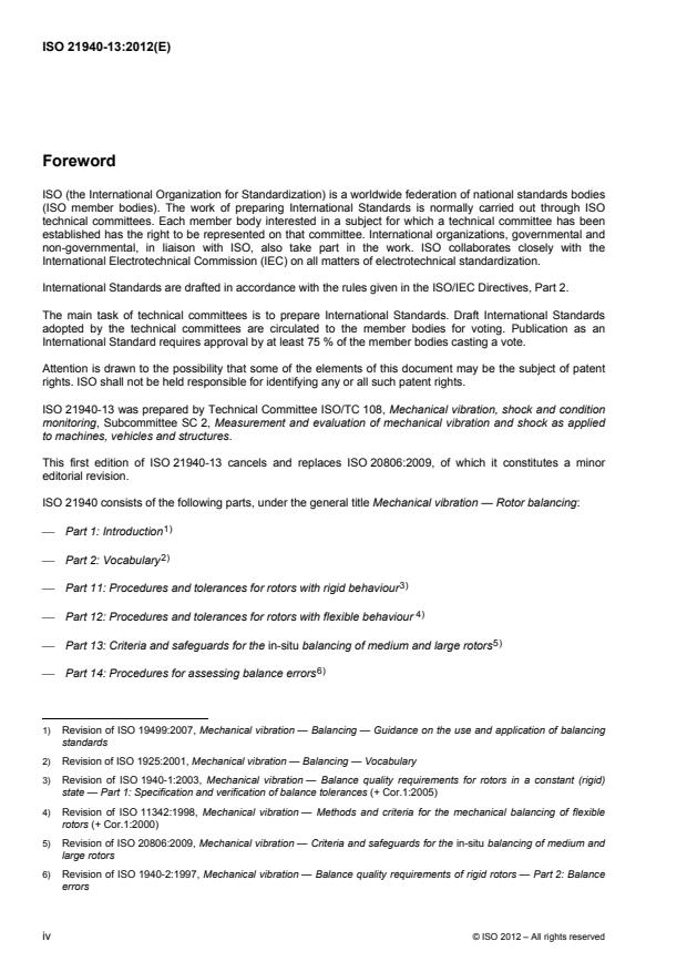ISO 21940-13:2012 ISO 21940-13:2012 - Mechanical vibration -- Rotor balancing - Page 4 preview