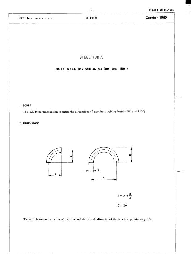 ISO/R 1128:1969 ISO/R 1128:1969 - Withdrawal of ISO/R 1128-1969 - Page 2 preview