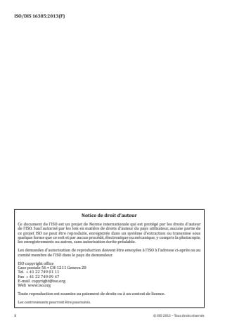 ISO 16385:2014 ISO 16385:2014 - Huile essentielle de baie rose (Schinus areira L.), type Argentine - Page 2 preview