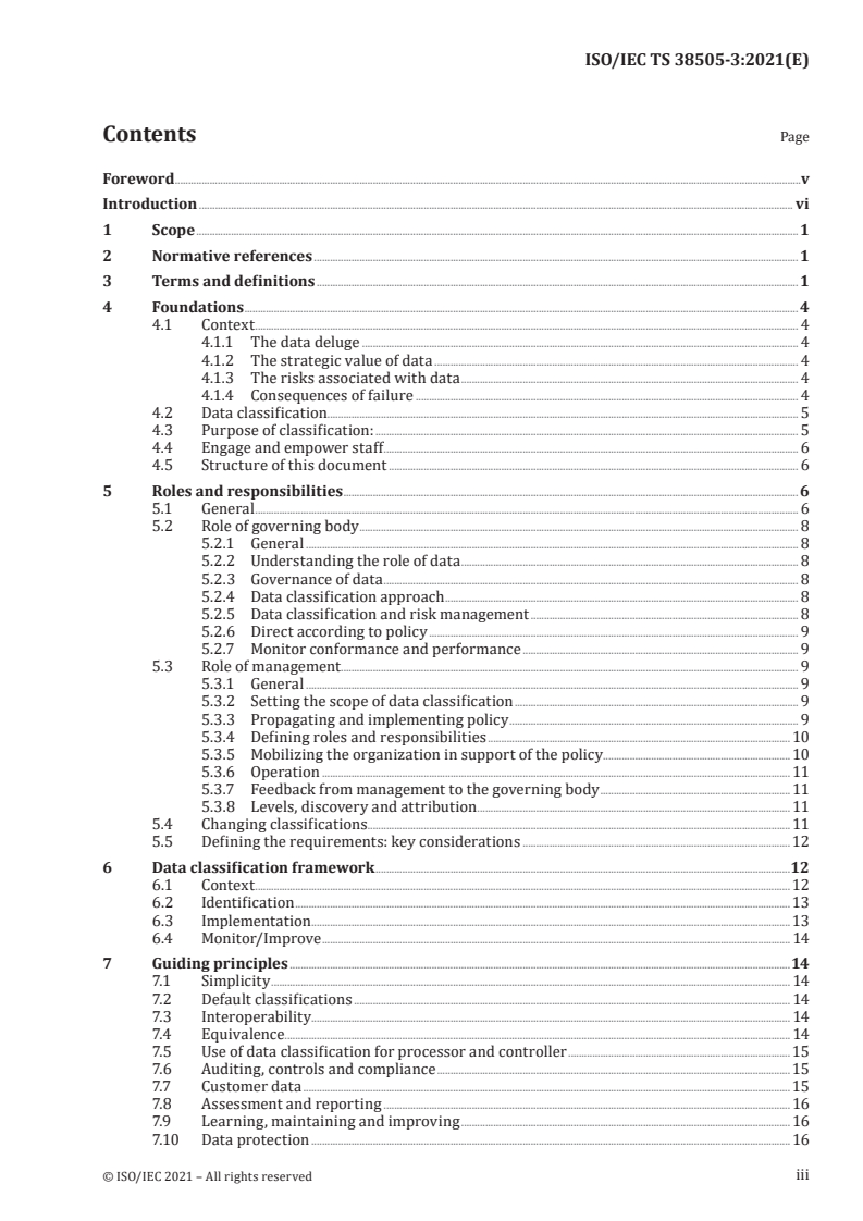 ISO/IEC TS 38505-3:2021 - Information technology -- Governance of data