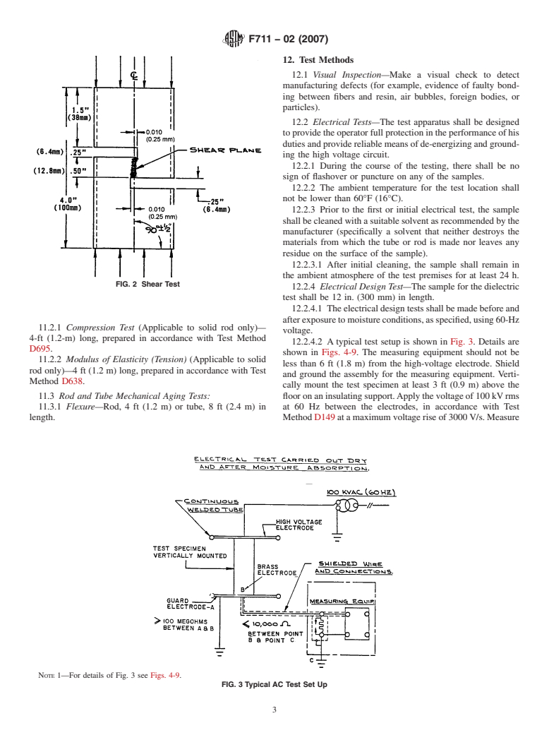 ASTM F711-02(2007) - Standard Specification for Fiberglass-Reinforced Plastic (FRP) Rod and Tube Used in Live Line Tools