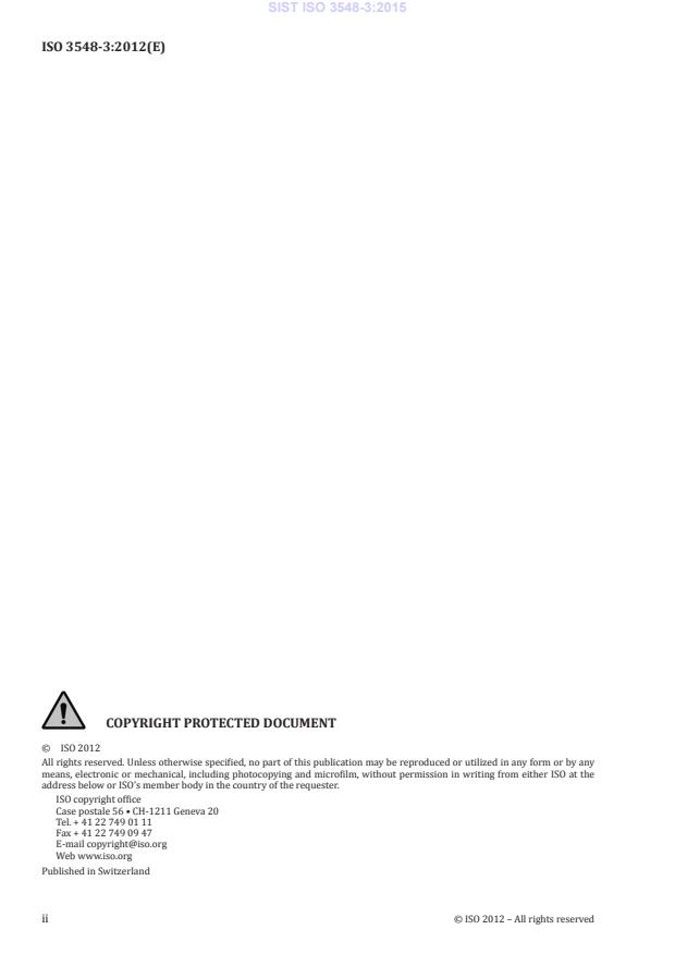 ISO 3548-3:2012 ISO 3548-3:2015 - Page 4 preview
