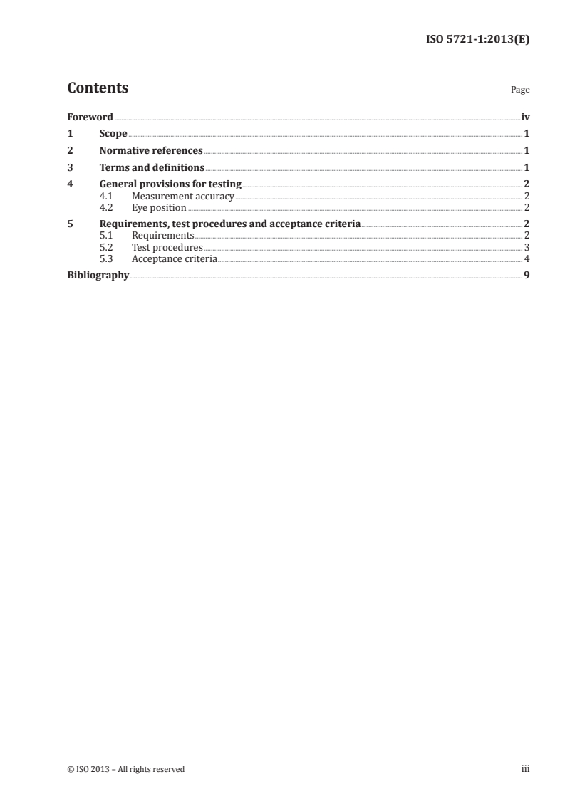 ISO 5721-1:2013 - Agricultural tractors — Requirements, test procedures and acceptance criteria for the operator's field of vision — Part 1: Field of vision to the front
Released:6/21/2013