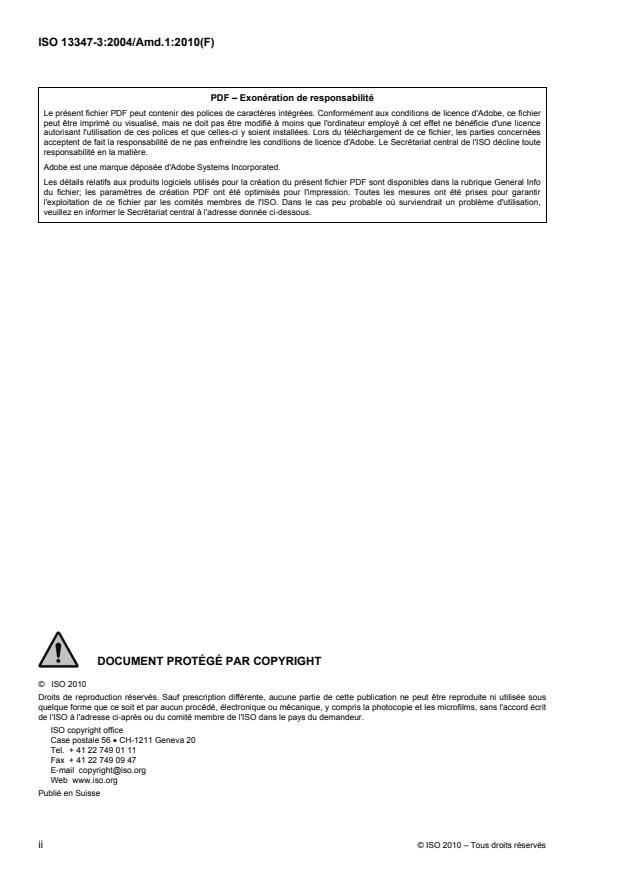 ISO 13347-3:2004/Amd 1:2010 ISO 13347-3:2004/Amd 1:2010 - Page 2 preview