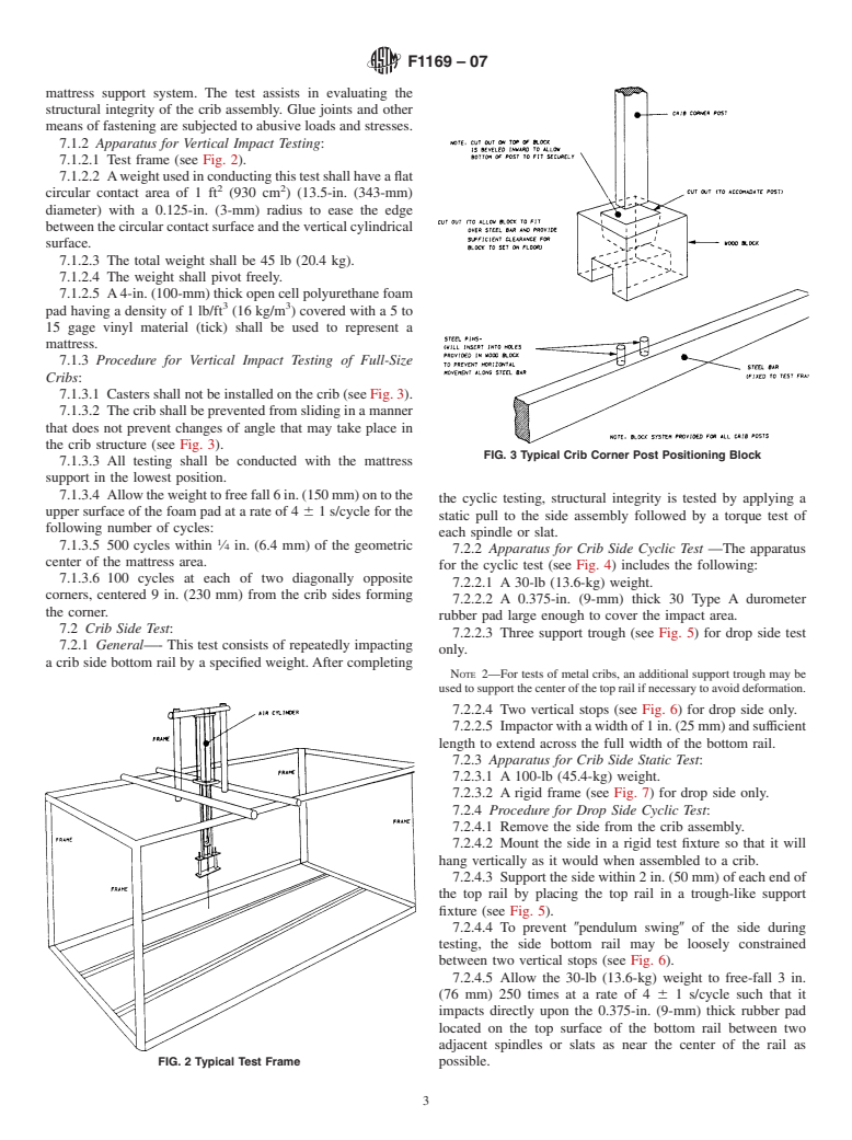 ASTM F1169-07 - Standard Specification for Full-Size Baby Crib