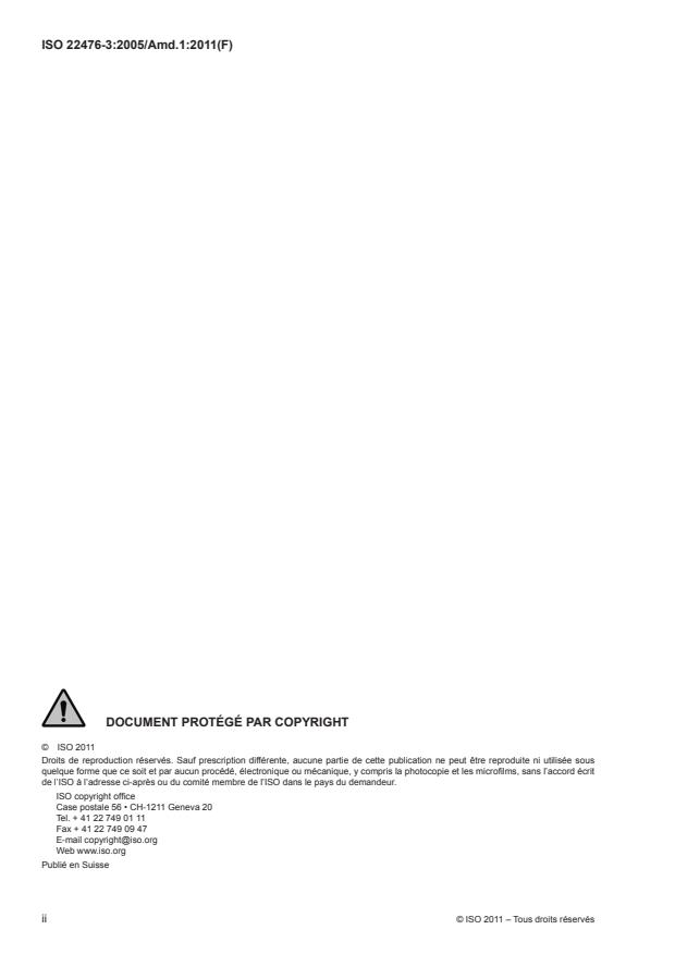 ISO 22476-3:2005/Amd 1:2011 ISO 22476-3:2005/Amd 1:2011 - Page 2 preview