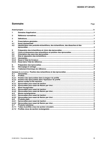 ISO 377:2013 - Acier et produits en acier -- Position et préparation des échantillons et éprouvettes pour essais mécaniques