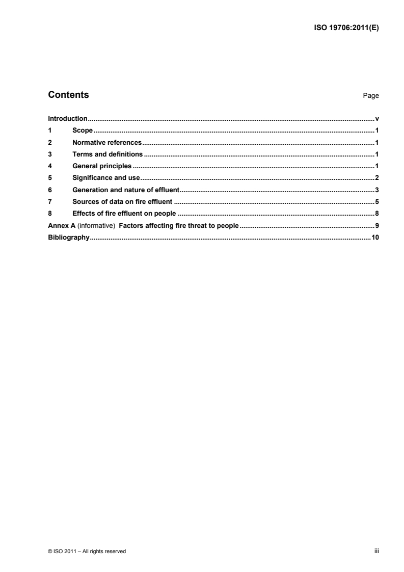 ISO 19706:2011 - Guidelines for assessing the fire threat to people
Released:8/25/2011