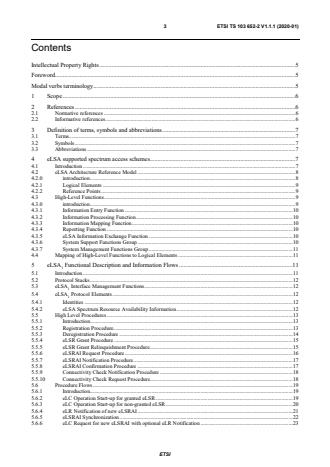 ETSI TS 103 652-2 V1.1.1 (2020-01) - Reconfigurable Radio Systems (RRS); evolved Licensed Shared Access (eLSA); Part 2: System architecture and high-level procedures