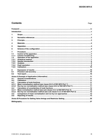 ISO 6974-5:2014 - Natural gas -- Determination of composition and associated uncertainty by gas chromatography