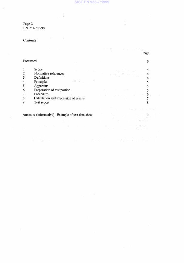 EN 933-7:1998 EN 933-7:1999 - Page 4 preview
