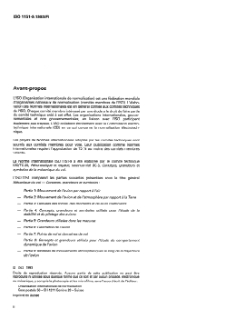 ISO 1151-9:1993 - Mécanique du vol — Concepts, grandeurs et symboles — Partie 9: Modèles de mouvements atmosphériques le long de la trajectoire de l'avion
Released:9/16/1993 - Page 2 preview
