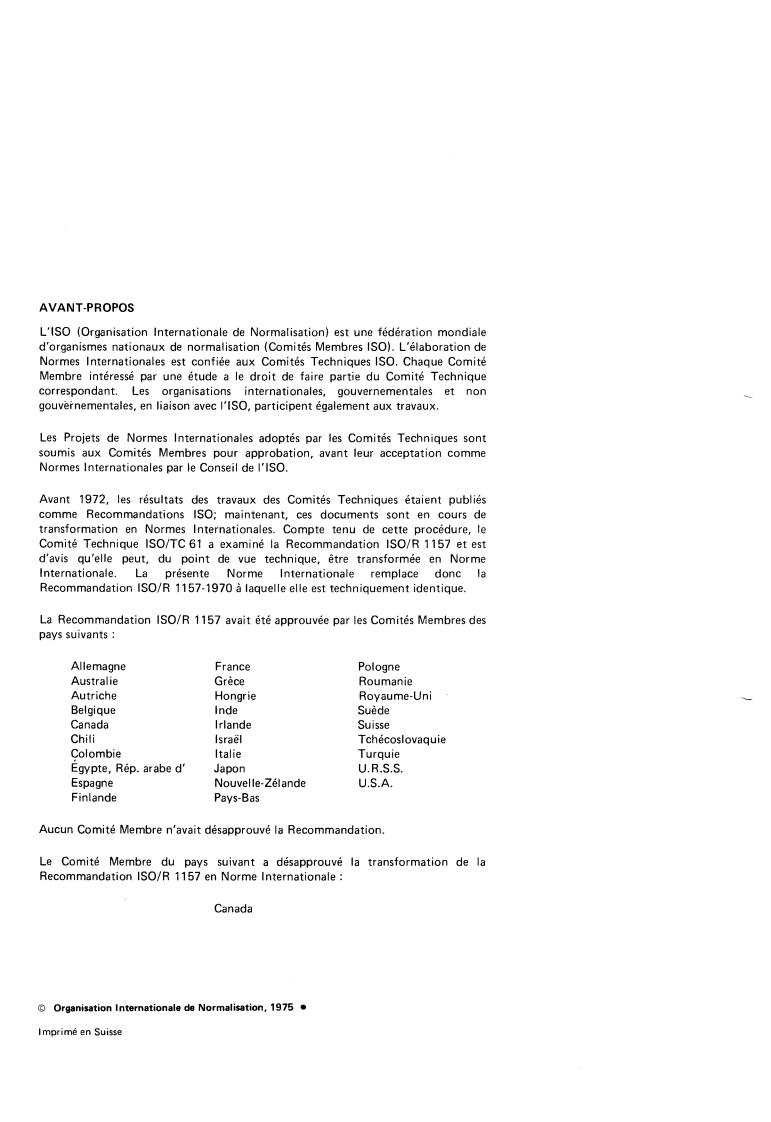 ISO 1157:1975 ISO 1157:1975 - Plastics — Cellulose acetate in dilute solution — Determination of viscosity number and viscosity ratio
Released:6/1/1975 - Page 2 preview
