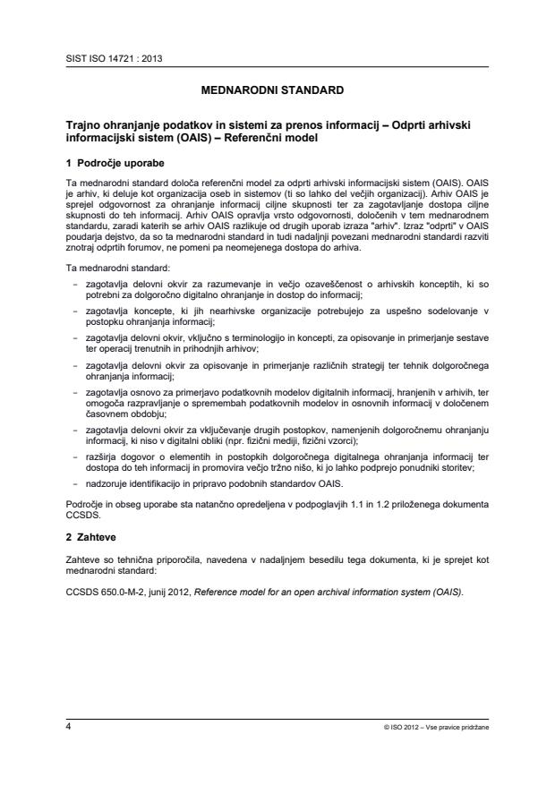 ISO 14721:2012 ISO 14721:2013 - Page 4 preview
