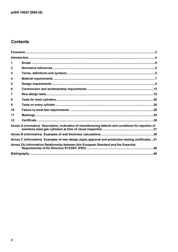 prEN 15047 prEN 15047:2004 - Page 4 preview