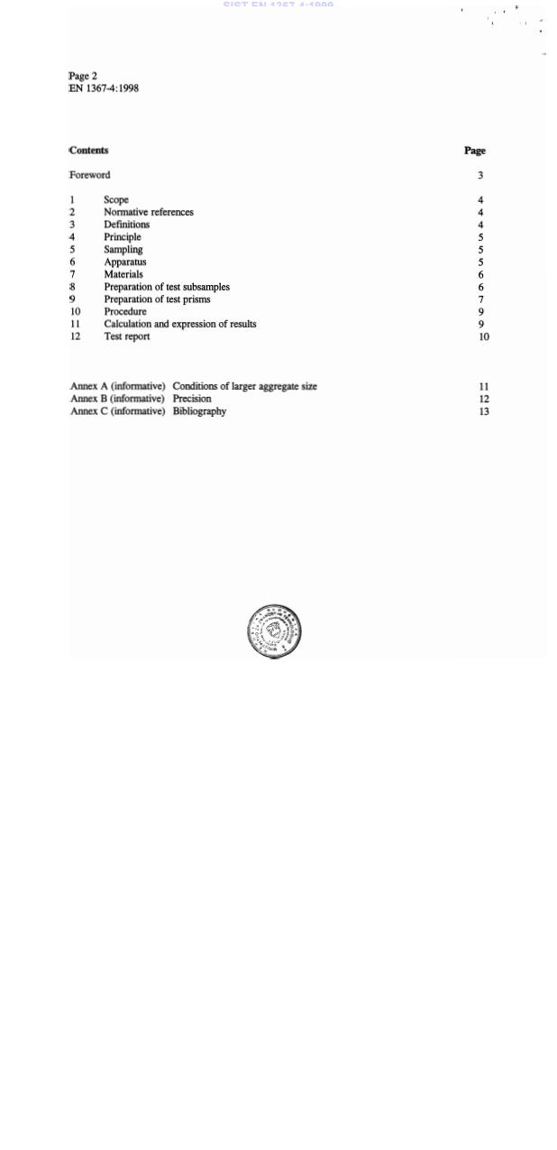 EN 1367-4:1998 EN 1367-4:1999 - Page 4 preview