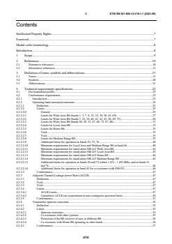 SIST EN 301 908-14 V15.1.1:2021 ETSI EN 301 908-14 V15.1.1 (2021-09) - IMT cellular networks; Harmonised Standard for access to radio spectrum; Part 14: Evolved Universal Terrestrial Radio Access (E-UTRA) Base Stations (BS) Release 15 - Page 3 preview