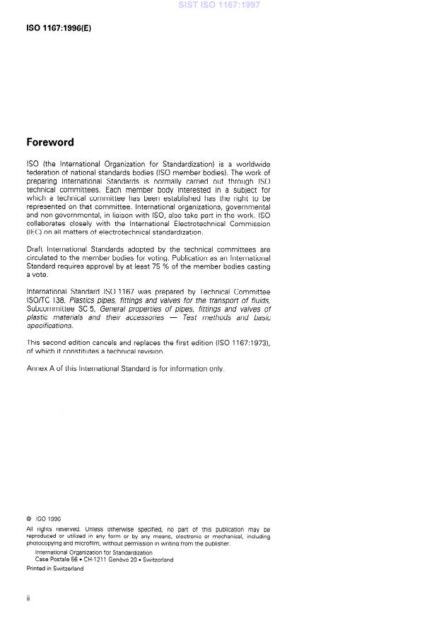 ISO 1167:1996 ISO 1167 1997 - Page 4 preview