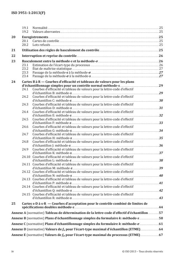 SIST ISO 3951-1:2014 ISO 3951-1:2013 - Règles d'échantillonnage pour les contrôles par mesures - Page 4 preview