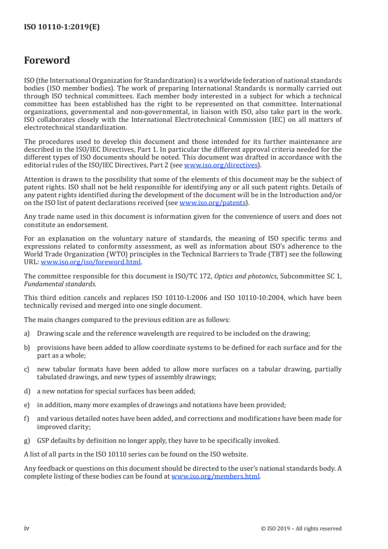 ISO 10110-1:2019 ISO 10110-1:2019 - Optics and photonics — Preparation of drawings for optical elements and systems — Part 1: General
Released:10/10/2019 - Page 4 preview