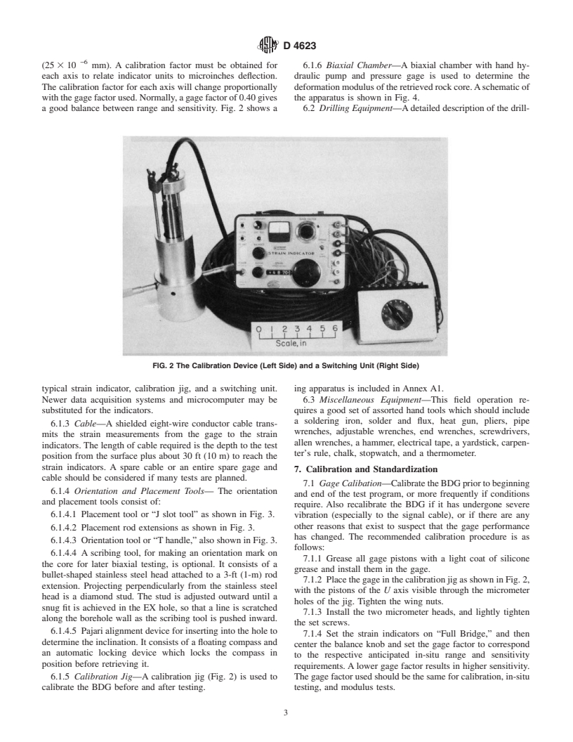 ASTM D4623-02 - Standard Test Method for Determination of In Situ Stress in Rock Mass by Overcoring Method-USBM Borehole Deformation Gage